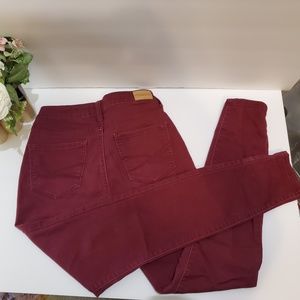 Red Aéropostale High Waisted Leggings